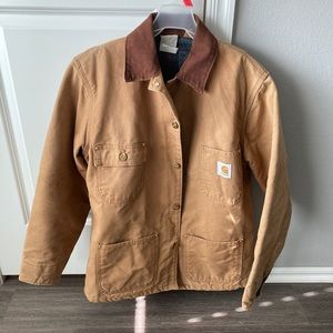 Vintage Carhartt Trucker Jacket Velvet Collar